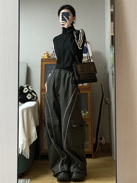 Vintage Cargo Track Pants