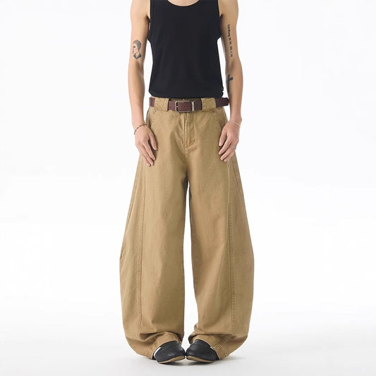 Casual Wide-Leg Jeans