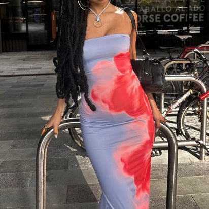 Slim Slit Party Beach Dress