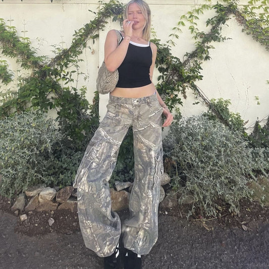 Casual Camouflage Cargo Pants