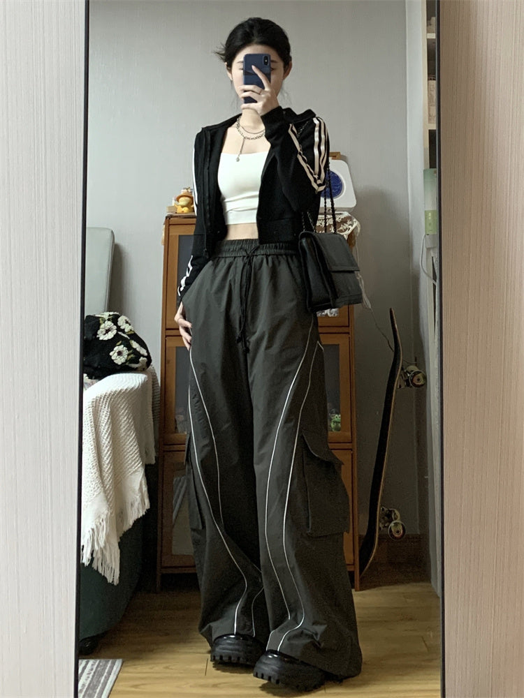 Vintage Cargo Track Pants