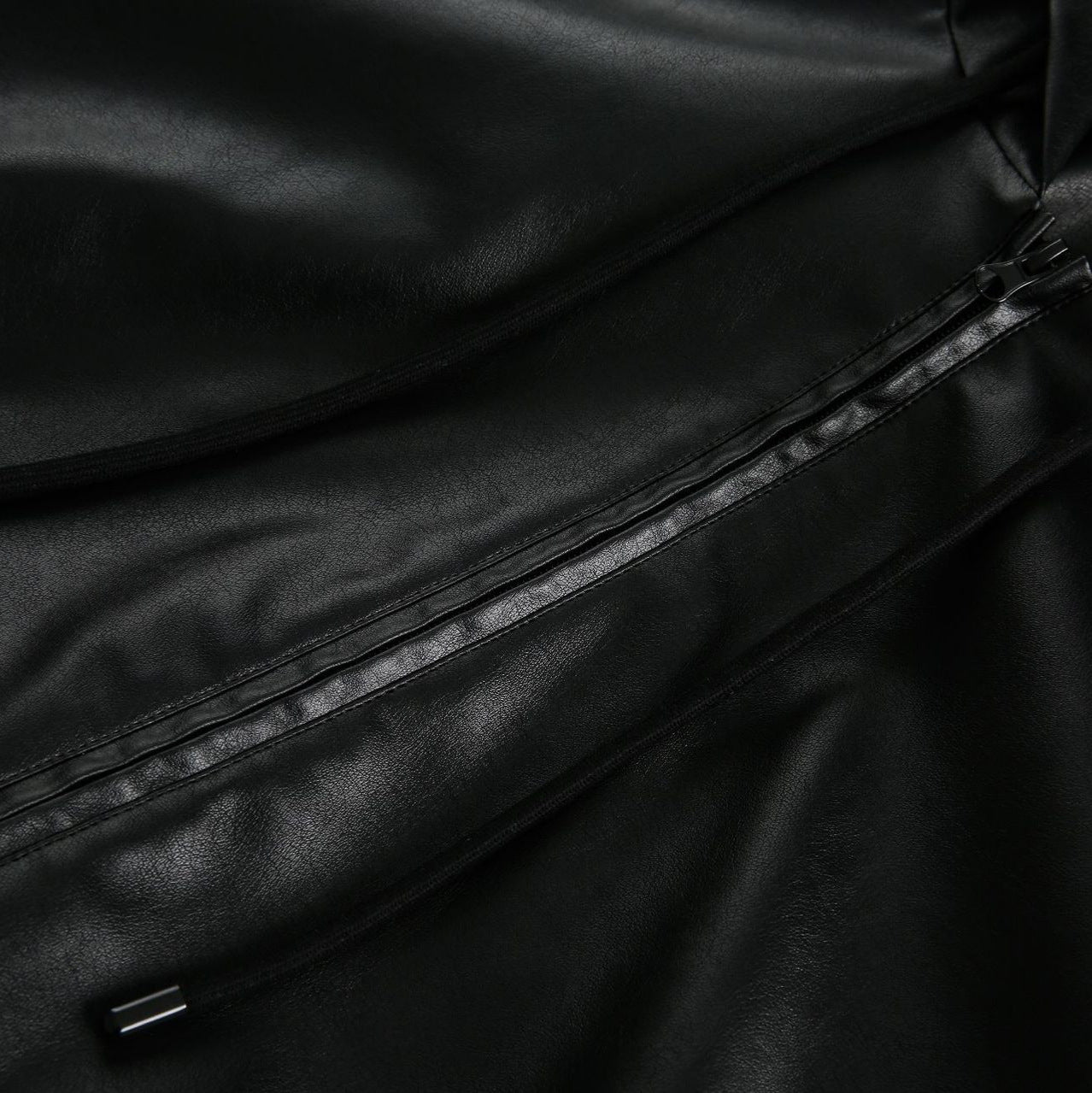 American Retro Hooded Leather Jacket