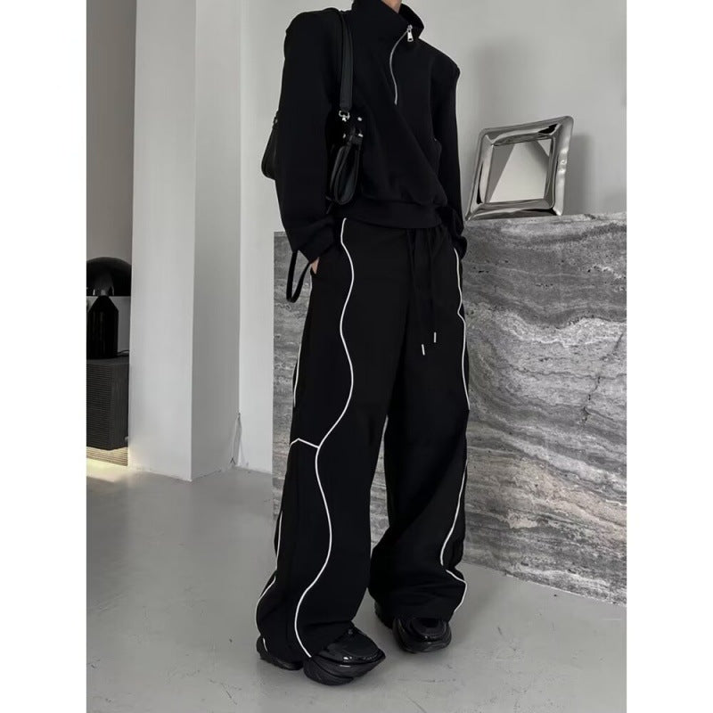 Casual Wide-leg Pants