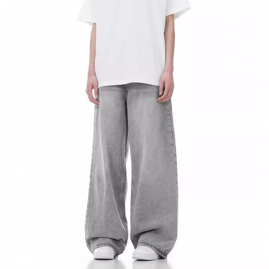 Relaxed Casual Wide Leg Jeans
