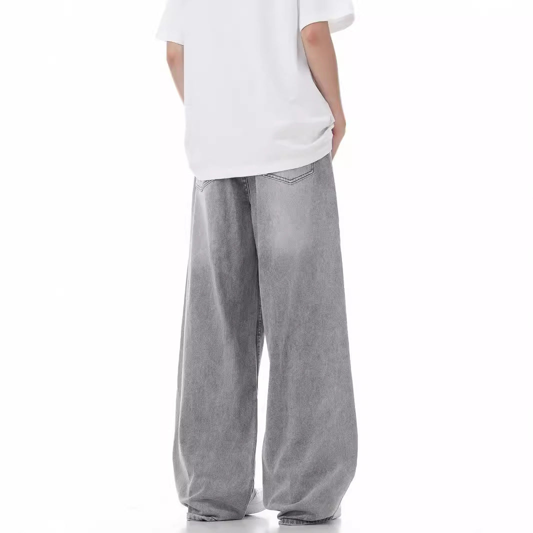 Relaxed Casual Wide Leg Jeans