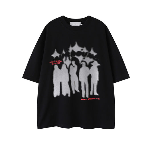 Men's Printed Short-sleeved T-shirt