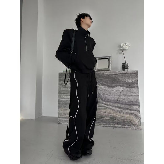 Casual Wide-leg Pants