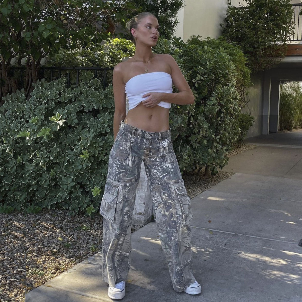 Casual Camouflage Cargo Pants