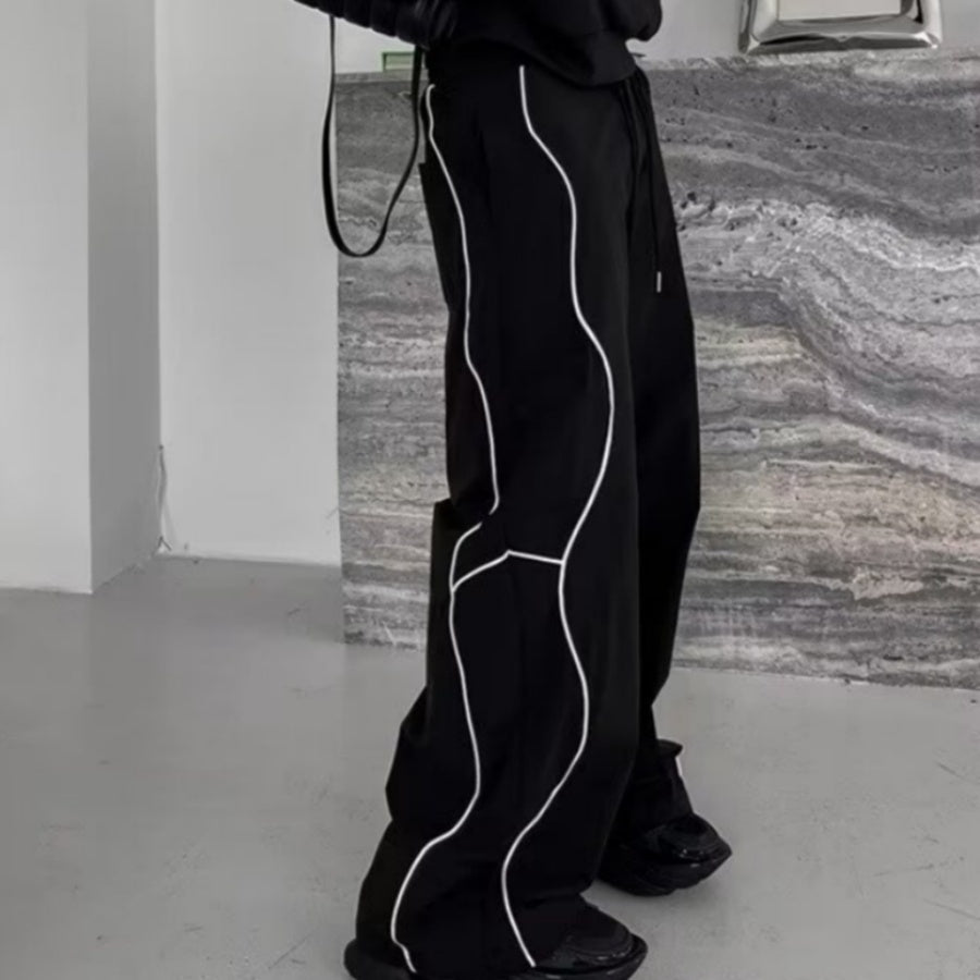 Casual Wide-leg Pants
