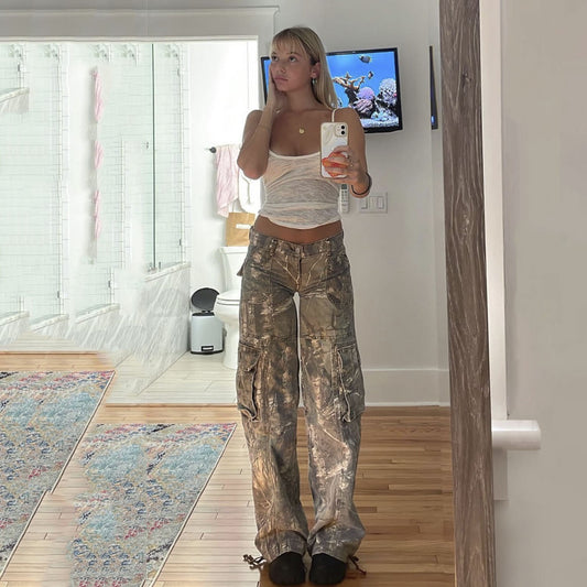 Casual Camouflage Cargo Pants