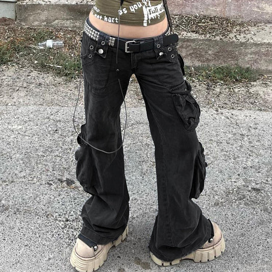Three Dimensional Pocket Splicing Pants