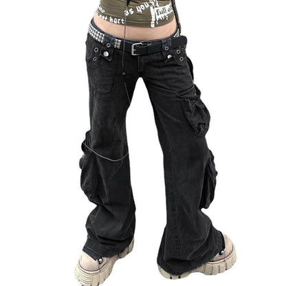 Three Dimensional Pocket Splicing Pants