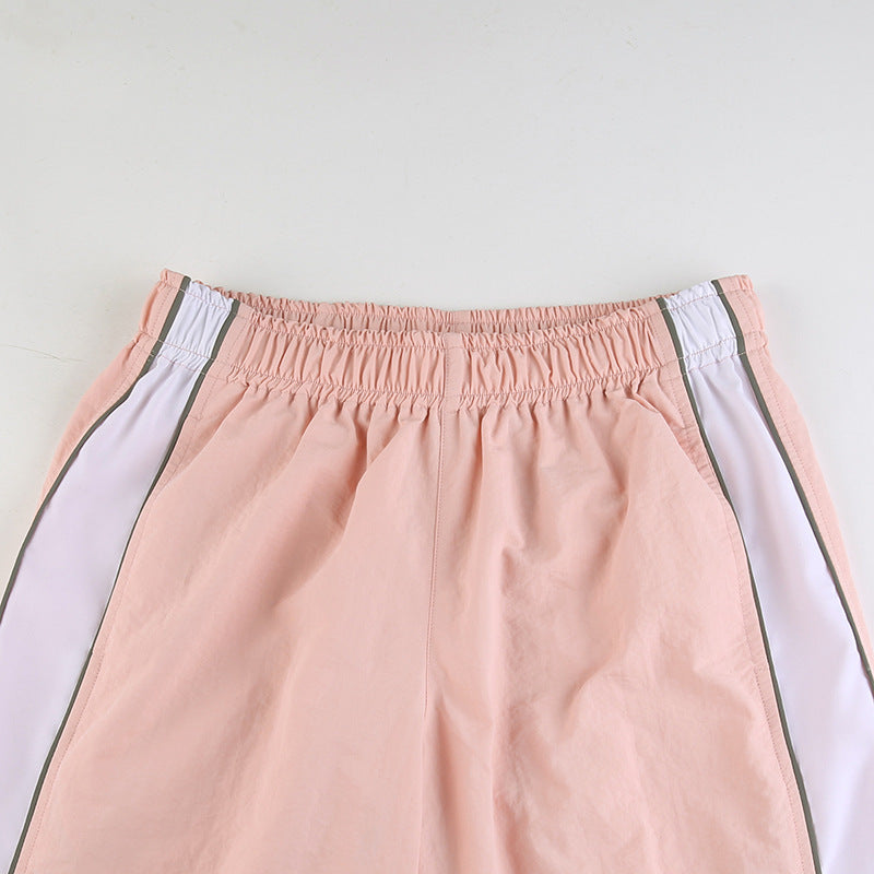 Elastic Low Waist Casual Pants