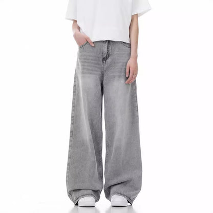 Relaxed Casual Wide Leg Jeans