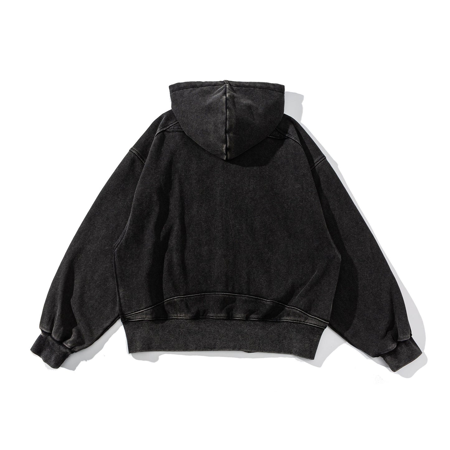 Deconstructed Washed Hoodie