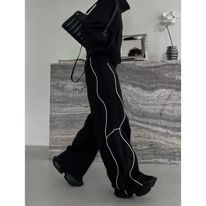 Casual Wide-leg Pants