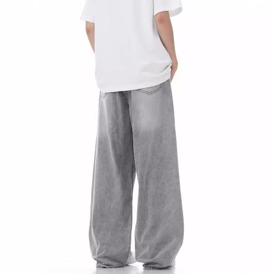 Relaxed Casual Wide Leg Jeans