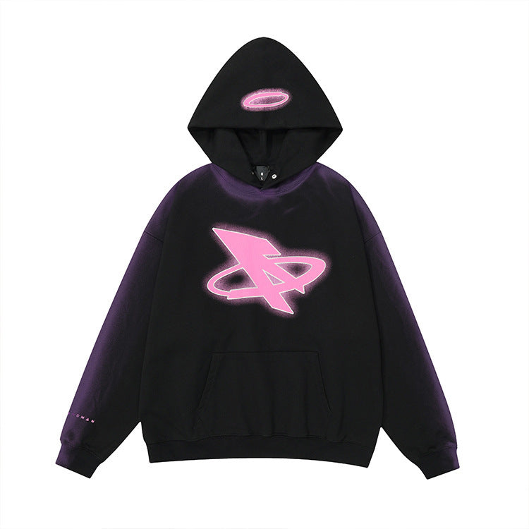 Vintage Printed Hoodie